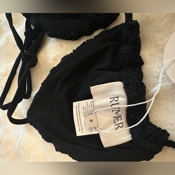 Rumer‎ Black Triangle Bikini Top - Picture 13 of 16